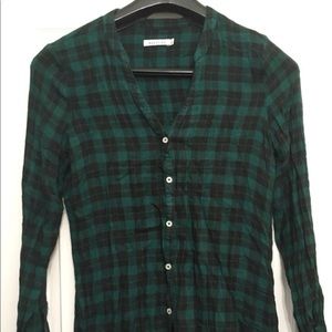 Kenneth Cole plaid flannel